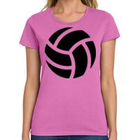 Ladies Heavy Cotton 100% Cotton T Shirt Thumbnail