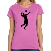 Ladies Heavy Cotton 100% Cotton T Shirt Thumbnail