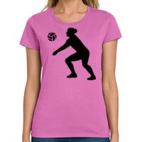 Ladies Heavy Cotton 100% Cotton T Shirt Thumbnail