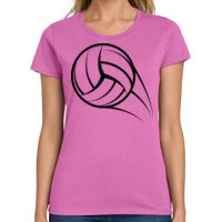 Ladies Heavy Cotton 100% Cotton T Shirt Thumbnail
