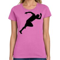 Ladies Heavy Cotton 100% Cotton T Shirt Thumbnail