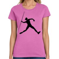 Ladies Heavy Cotton 100% Cotton T Shirt Thumbnail