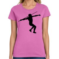 Ladies Heavy Cotton 100% Cotton T Shirt Thumbnail