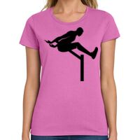 Ladies Heavy Cotton 100% Cotton T Shirt Thumbnail