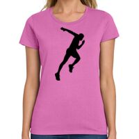 Ladies Heavy Cotton 100% Cotton T Shirt Thumbnail