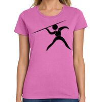Ladies Heavy Cotton 100% Cotton T Shirt Thumbnail