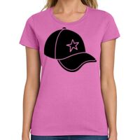 Ladies Heavy Cotton 100% Cotton T Shirt Thumbnail