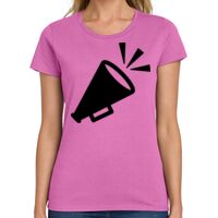 Ladies Heavy Cotton 100% Cotton T Shirt Thumbnail