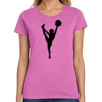 Ladies Heavy Cotton 100% Cotton T Shirt Thumbnail