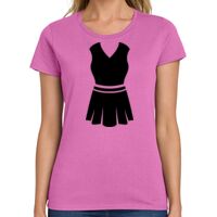 Ladies Heavy Cotton 100% Cotton T Shirt Thumbnail