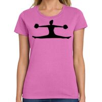 Ladies Heavy Cotton 100% Cotton T Shirt Thumbnail