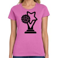 Ladies Heavy Cotton 100% Cotton T Shirt Thumbnail