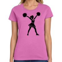 Ladies Heavy Cotton 100% Cotton T Shirt Thumbnail