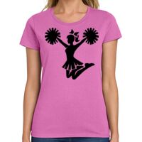Ladies Heavy Cotton 100% Cotton T Shirt Thumbnail