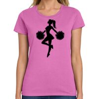 Ladies Heavy Cotton 100% Cotton T Shirt Thumbnail