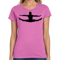 Ladies Heavy Cotton 100% Cotton T Shirt Thumbnail