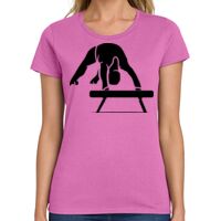 Ladies Heavy Cotton 100% Cotton T Shirt Thumbnail