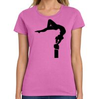 Ladies Heavy Cotton 100% Cotton T Shirt Thumbnail