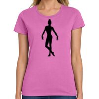 Ladies Heavy Cotton 100% Cotton T Shirt Thumbnail