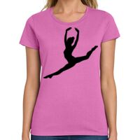 Ladies Heavy Cotton 100% Cotton T Shirt Thumbnail