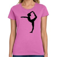 Ladies Heavy Cotton 100% Cotton T Shirt Thumbnail