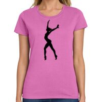 Ladies Heavy Cotton 100% Cotton T Shirt Thumbnail