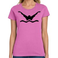 Ladies Heavy Cotton 100% Cotton T Shirt Thumbnail