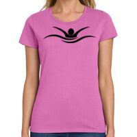 Ladies Heavy Cotton 100% Cotton T Shirt Thumbnail