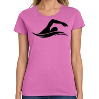 Ladies Heavy Cotton 100% Cotton T Shirt Thumbnail