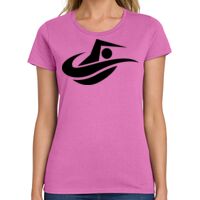 Ladies Heavy Cotton 100% Cotton T Shirt Thumbnail