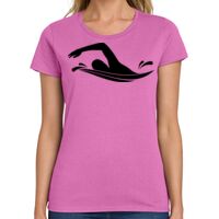 Ladies Heavy Cotton 100% Cotton T Shirt Thumbnail