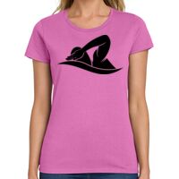 Ladies Heavy Cotton 100% Cotton T Shirt Thumbnail