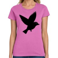 Ladies Heavy Cotton 100% Cotton T Shirt Thumbnail