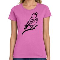 Ladies Heavy Cotton 100% Cotton T Shirt Thumbnail
