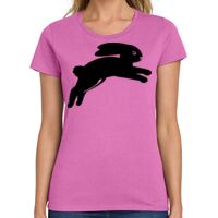 Ladies Heavy Cotton 100% Cotton T Shirt Thumbnail