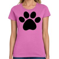 Ladies Heavy Cotton 100% Cotton T Shirt Thumbnail