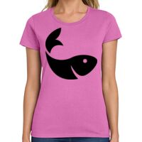 Ladies Heavy Cotton 100% Cotton T Shirt Thumbnail