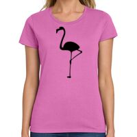 Ladies Heavy Cotton 100% Cotton T Shirt Thumbnail