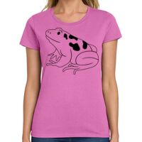 Ladies Heavy Cotton 100% Cotton T Shirt Thumbnail