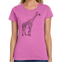 Ladies Heavy Cotton 100% Cotton T Shirt Thumbnail