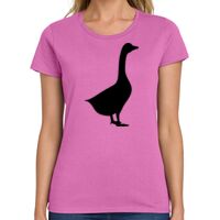 Ladies Heavy Cotton 100% Cotton T Shirt Thumbnail