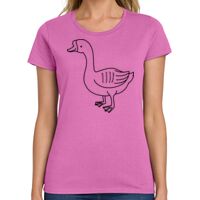 Ladies Heavy Cotton 100% Cotton T Shirt Thumbnail