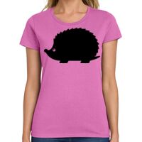 Ladies Heavy Cotton 100% Cotton T Shirt Thumbnail