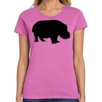 Ladies Heavy Cotton 100% Cotton T Shirt Thumbnail