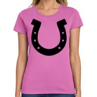 Ladies Heavy Cotton 100% Cotton T Shirt Thumbnail