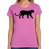 Ladies Heavy Cotton 100% Cotton T Shirt Thumbnail