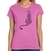 Ladies Heavy Cotton 100% Cotton T Shirt Thumbnail