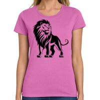 Ladies Heavy Cotton 100% Cotton T Shirt Thumbnail