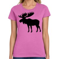 Ladies Heavy Cotton 100% Cotton T Shirt Thumbnail