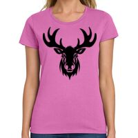 Ladies Heavy Cotton 100% Cotton T Shirt Thumbnail